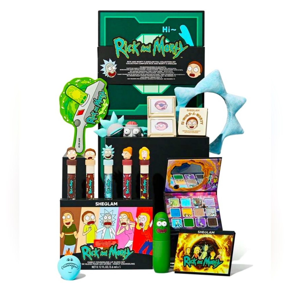💚New Rick & Morty Makeup Collection